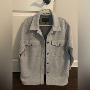 Banana Republic Factory Gray Shacket